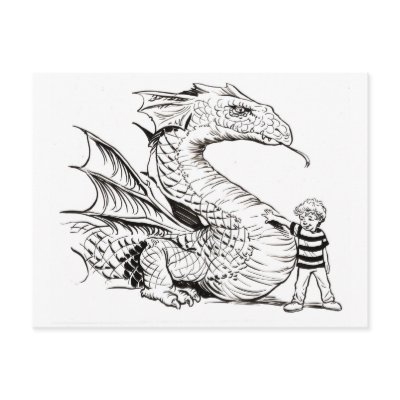 dragon and boy dragon and boy