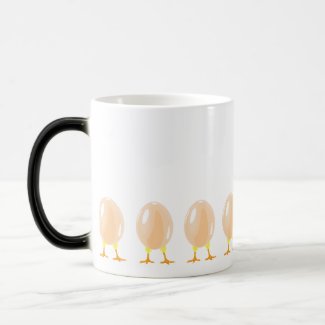dragon and chickens eggs  custom Mug