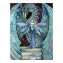 Dragon and Fairy Poster Print by Molly Harrison