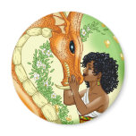 Dragon and Princess Magnet Dragon and Princess Magnet