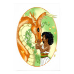Dragon and Princess Poster Dragon and Princess Poster