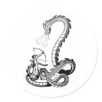 Dragon Art 28 stickers by dragonshirt Dragon Art 28 stickers