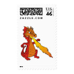 Dragon Art 43 Postage Stamp