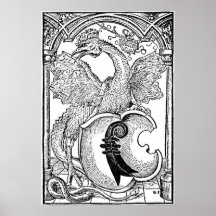 ◊ Dragon Art - the Basilisk Poster