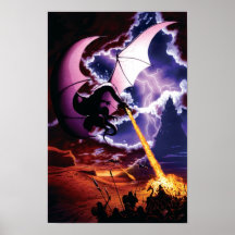 Dragon Attack Poster