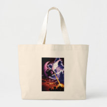 Dragon Attack Tote Bag
