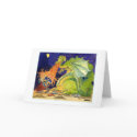 Dragon Battle Greeting Card by dbaldinger Dragon Battle Greeting Card