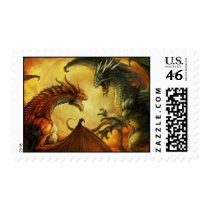 Dragon Battle Stamp