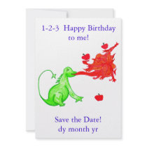 Dragon Birthday Invitation