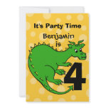 Dragon Birthday Invitation