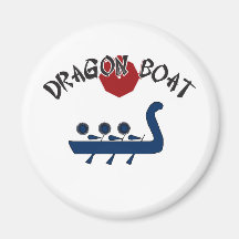 Dragon Boat Fully Customizable Design Refrigerator Magnet