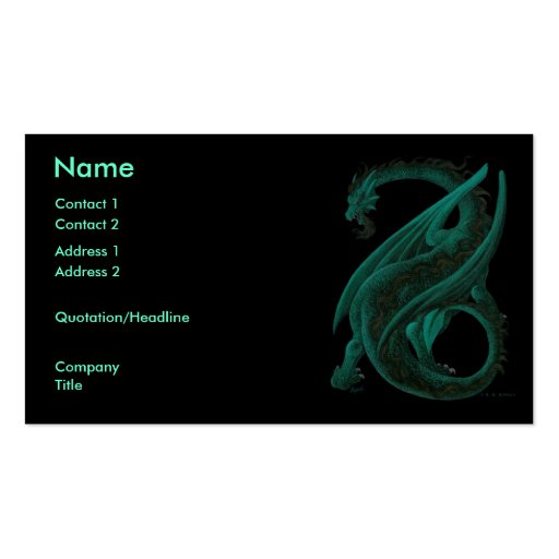 Dragon Business Cards