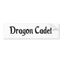 Dragon Cadet Bumper Sticker