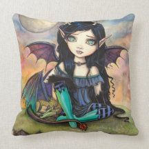 Dragon Child Cuge Big-Eye Fairy and Dragon Pillows