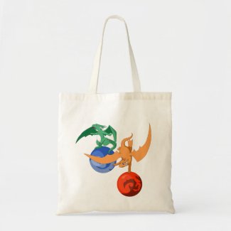 Dragon Circus Budget Tote Bag