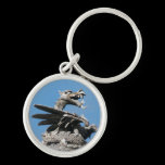 Dragon, City Hall Cardiff, Wales, UK keychains