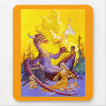 Dragon Cookout Mousepads