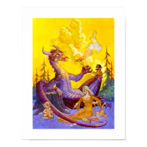 Dragon Cookout Print