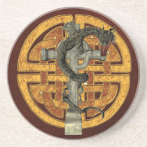 Dragon Cross Drink Coaster