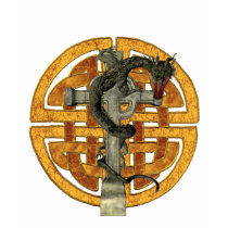 Dragon Cross t-shirts