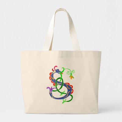 Dragon Design 2 Tote Bags by dragonshirt