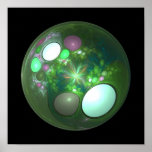Dragon Egg Fractal Design Posters