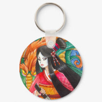 Dragon Eyes Keychain