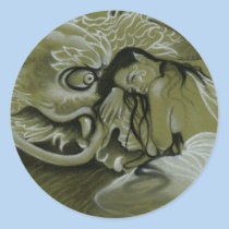 Dragon Fairy Sticker