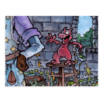 Dragon Familiar postcards