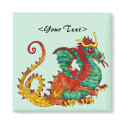 Dragon Fire magnets by Kat_Kapers Dragon Fire magnets