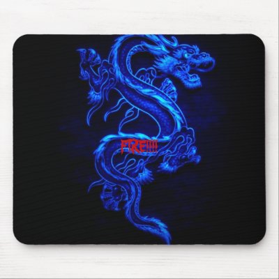 DRAGON, FIRE!!!! MOUSE MAT by thehardyboyz