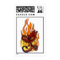 Dragon Fire Stamp Postage