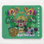 Dragon Football Mardi Gras Please View Hints Mouse Pad