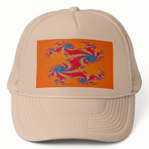 Dragon Fractal Hat by Doctorfree Dragon Fractal Hat