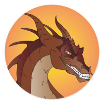 Dragon grin stickers