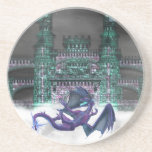 Dragon Guarding Castle  Coaster coasters