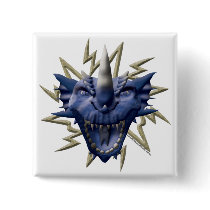 Dragon Head - Blue Pins