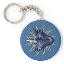 Dragon Head - Blue Keychains
