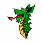 Dragon Head Photo Cutout