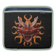 Dragon Head - Red Sleeve For iPads