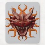 Dragon Head - Red Mouse Mat