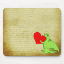 Dragon heart mousepads