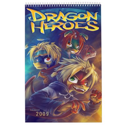 Dragon Heroes Calendar by Fany001
