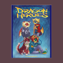 Dragon Heroes postcards