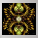 Dragon Hour Fractal Art Poster / Print