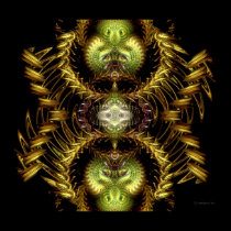 Dragon Hour Fractal Art Poster / Print