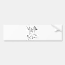 Dragon Image 10 Bumper Sticker