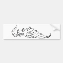 Dragon Image 32 Bumper Sticker
