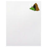 Dragon in Cave Letterhead Design