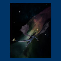 Dragon In Flight Poster posters